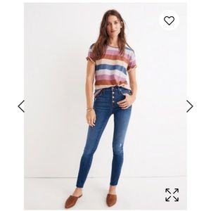 Madewell 10” High Rise Skinny Jeans